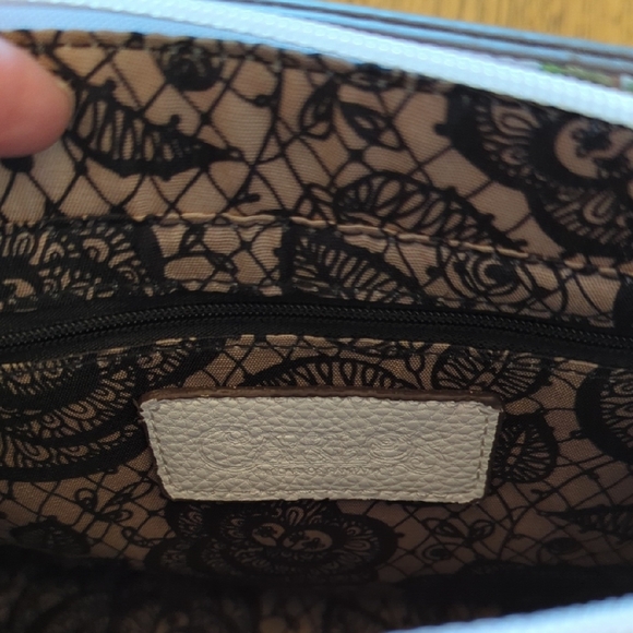 NWT Carlos Santa Floral Medium Purse Crossbody Bag - Picture 7 of 11